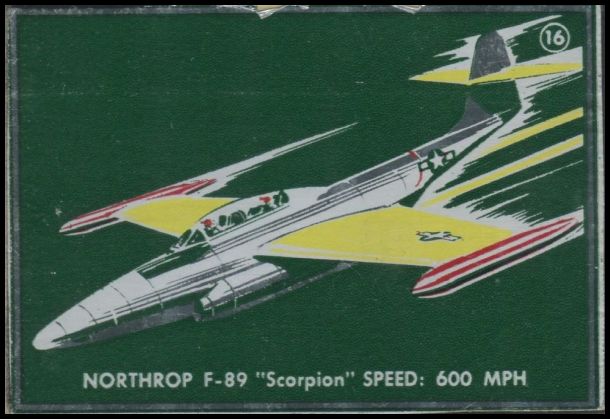 16 Northrop F-89